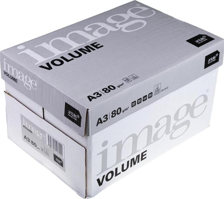 Image Kopierpapier Volume A3, Weiss, 80 g/m² (80 g/m², 2500 x, A3)