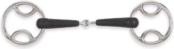 Image du produit Equirubber Equikind+ Mors de filet à simple brisure