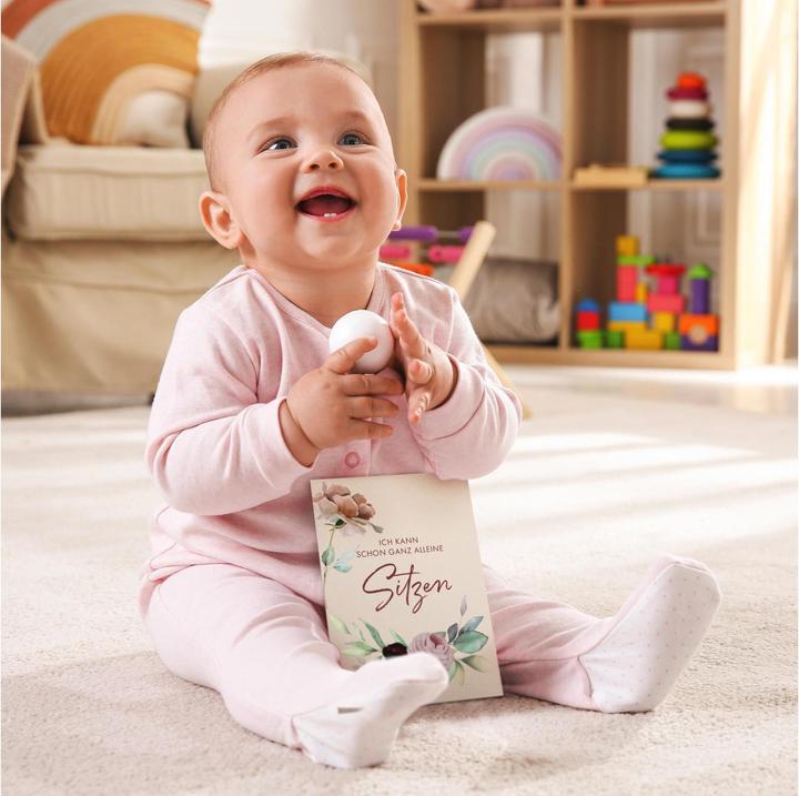 Produktbild Eulentaler Baby-Meilensteinkarten Blumen