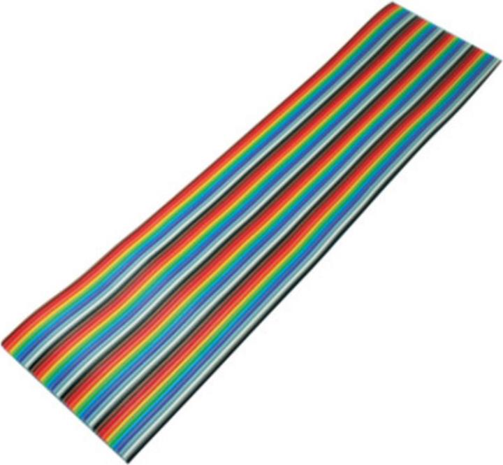 Produktbild Shiverpeaks S/CONN maximum connectivity Flachkabel, farbig Raster 1,27 mm, 40 pin, 3,0m (3 m)