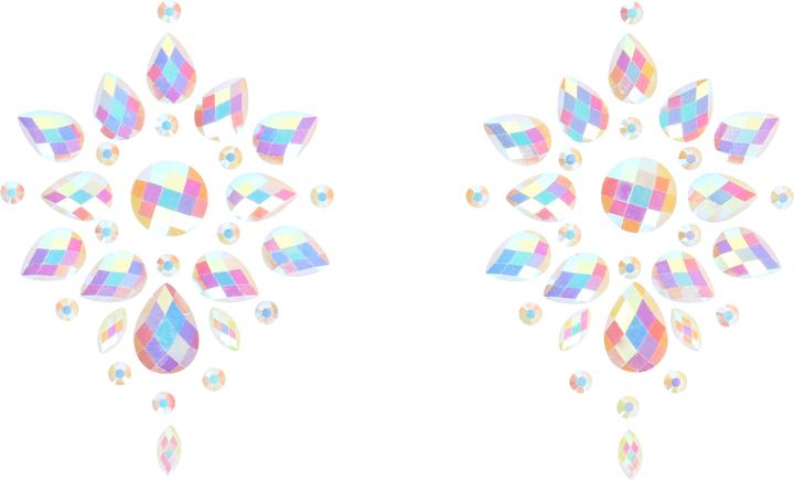 Actual product image Ouch! Body Jewelry Stickers - Nipples
