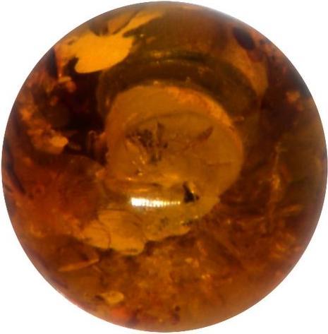 Bijouteria Piercingverschluss (Bernstein)