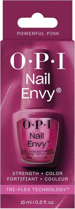 Immagine prodotto OPI Indurente per unghie - Nail Envy Powerful Pink (Rosa potente, Smalto)