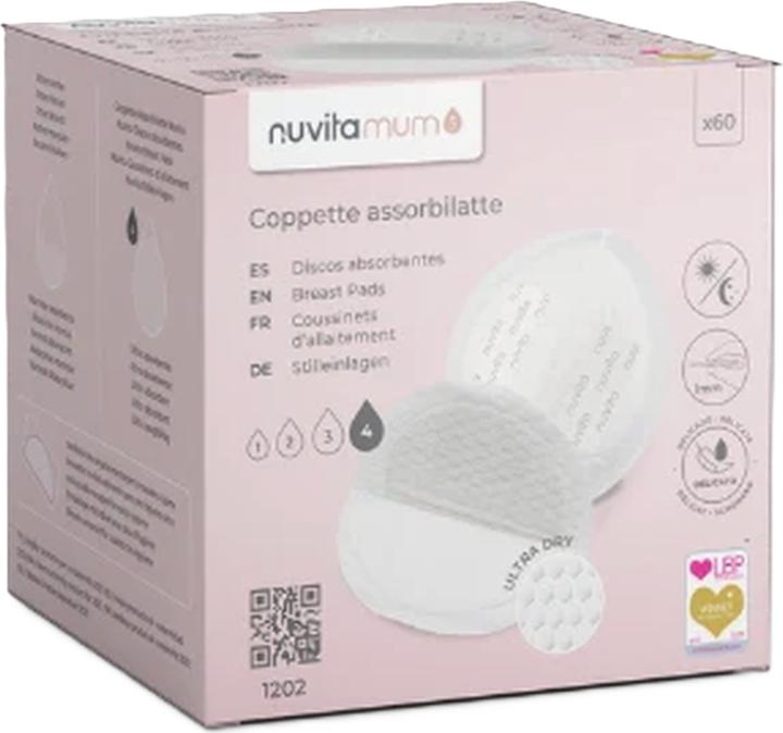 Immagine prodotto Nuvita Tamponi per l'allattamento di giorno e di notte (60 x)