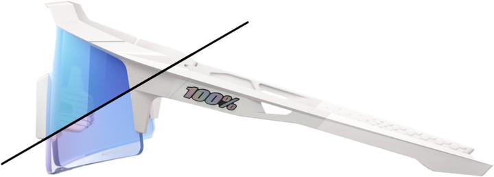 Produktbild 100% SPEEDCRAFT SL LE - Bastille (irisierenden Logos, Perlmuttfarben mit chromfarbenen, Blue Mirror Photochromic)