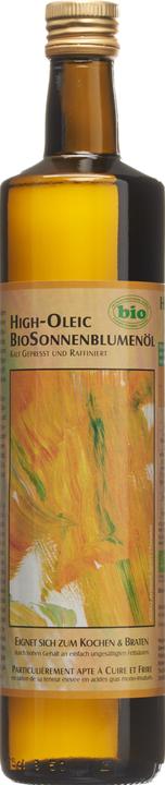 Image du produit Soyana Huile de tournesol à haute teneur en acide oléique, biologique (750 ml)