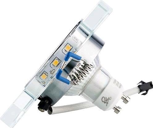 Produktbild Rolux Einbauleuchte mit Lichtrand quadrDF93013 (GU10)