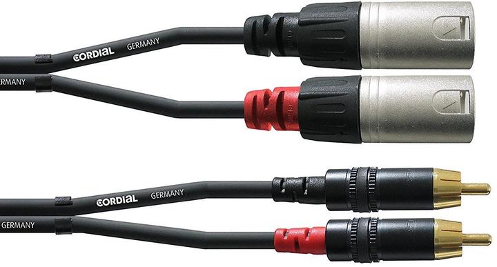 Image du produit Cordial 2en1 (1.50 m, XLR, RCA)