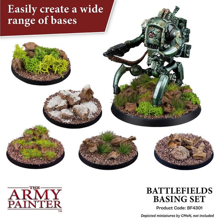 Actual product image Army Painter Battlefields Basing Set