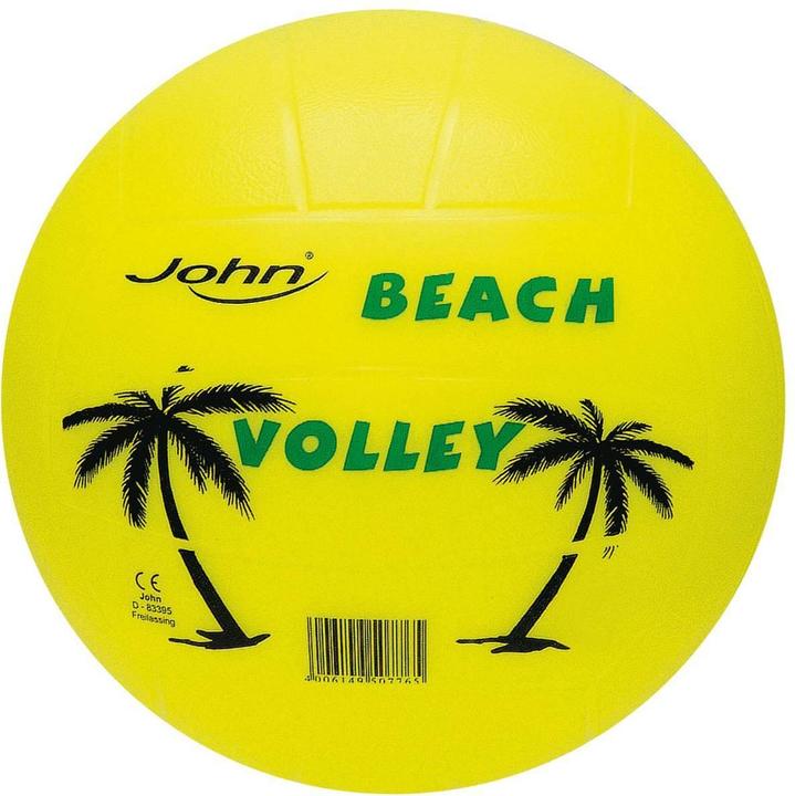 John Beach-Volleyball - Ø = ca. 22 cm - neon