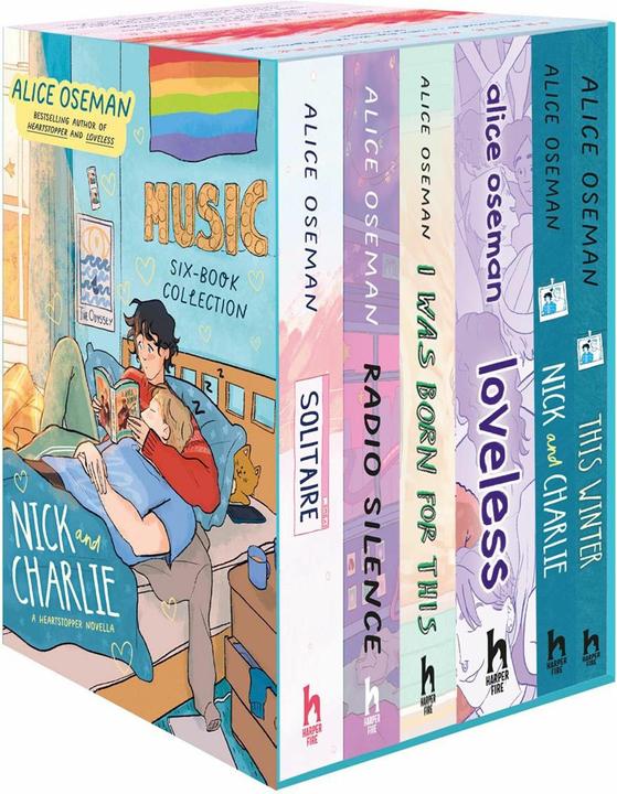 Produktbild Alice Oseman Six-Book Collection Box Set (Solitaire, Radio Silence, I Was Born For This, Loveless, N (Englisch, Alice Oseman, 2024)
