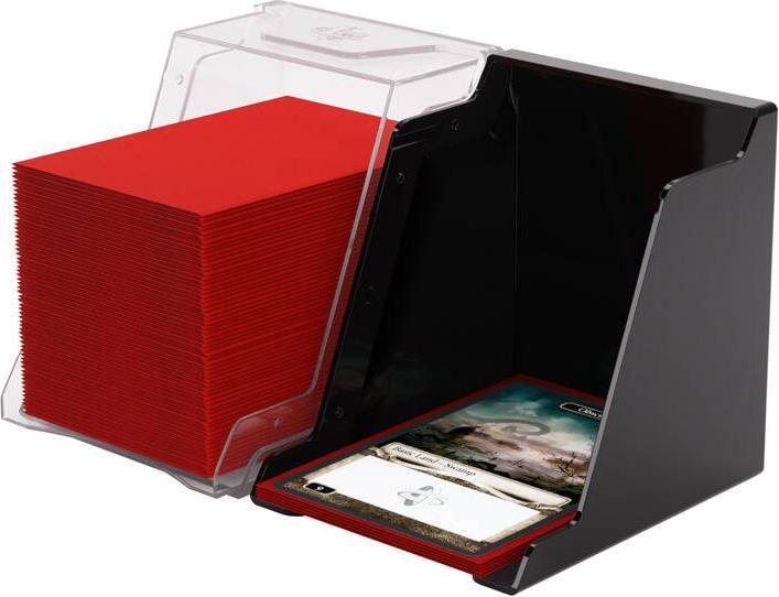Actual product image Gamegenic GGS22018 - Bastion 100+ XL Deckbox Black/Clear