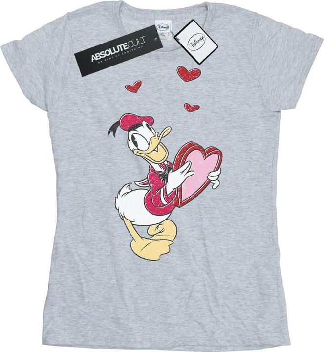 Disney Donald Duck Love Heart TShirt (XXL)