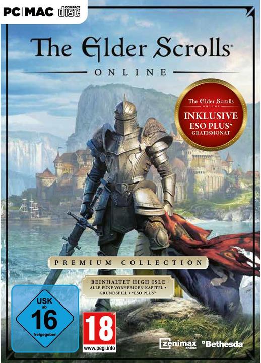 Produktbild Bethesda The Elder Scrolls Online: Premium Collection (PC, DE)