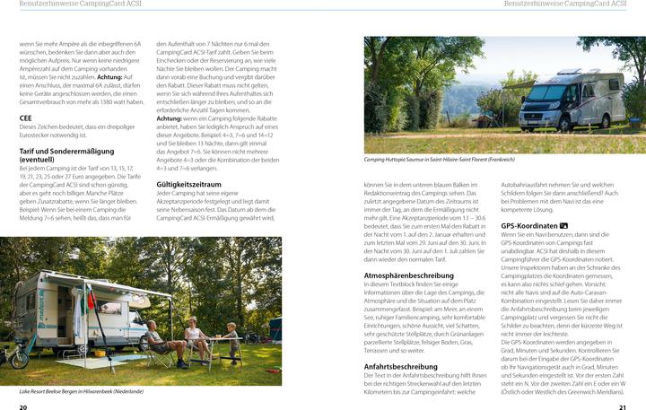 Produktbild ACSI CampingCard & Stellplatzführer 2025 (Deutsch, 2024)