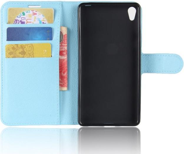 Produktbild MU Classic Litchi Leder Bookcover Series (Sony Xperia E5)