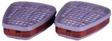 Produktbild 3M Gas- und Kombifilter 6051 4 Pa (A1, 8 x)