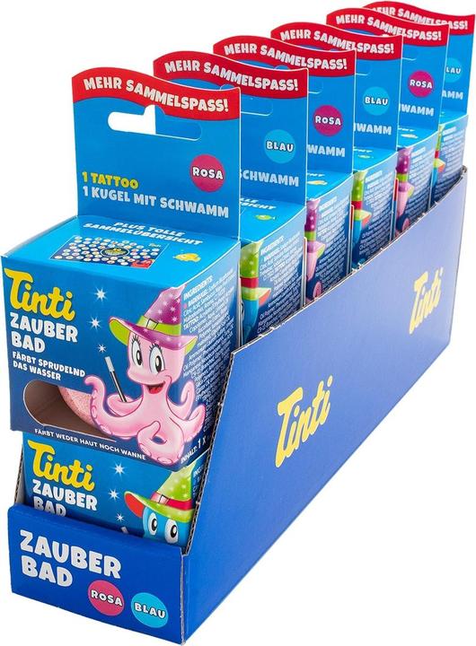 Image du produit Tinti Bain magique rose/bleu (dfi) (Bombe de bain)
