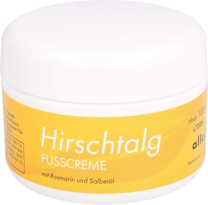Produktbild Allcura Hirschtalgcreme, 100 ml CRE (Fussdeodorant & -puder, 100 ml)