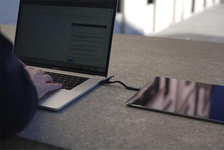 Actual product image Rolling Square inCharge X (0.07 m, USB 2.0, 100 W)