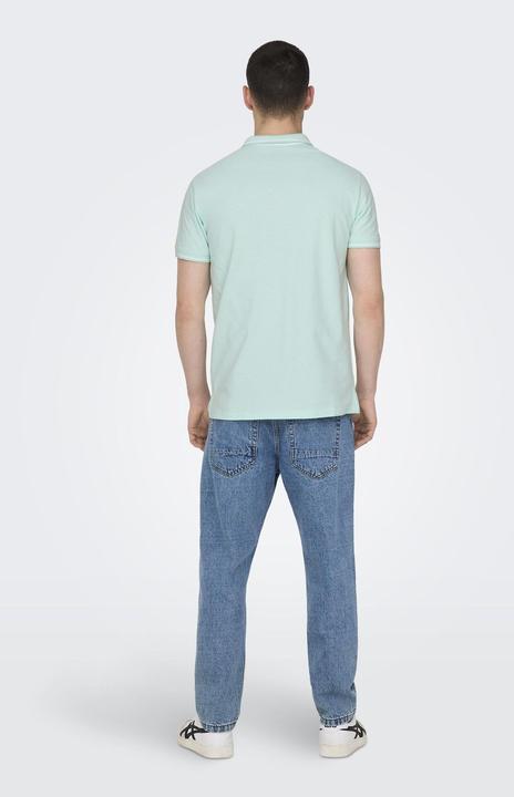 Actual product image Only & Sons Onsfletcher Life Slim Ss Polo Noos (XS)