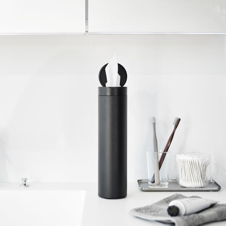Actual product image Yamazaki Runde Taschentuchbox TOWER