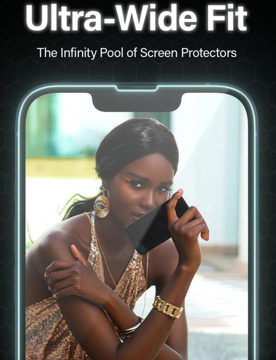 Produktbild PanzerGlass Classic Fit Privacy (1 Stück, Apple iPhone 14 Pro Max)