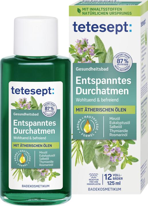 Actual product image Tetesept Relaxed Breathing 125ml (125 ml, Bath oil)