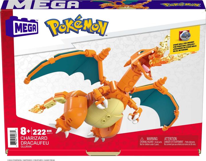 Produktbild Mega Construx Bauset Pokemon - Glurak