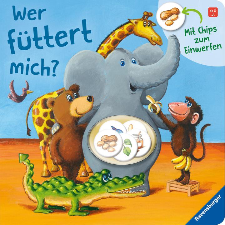 Actual product image Ravensburger Who feeds me? (German)