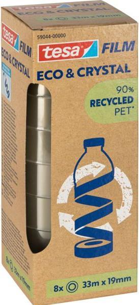 Actual product image tesa Ruban adhésif Film eco & crystal ecoLogo (19 mm)