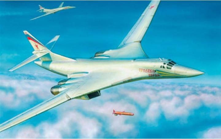 Actual product image Carson 1:144 TU-160 Rus.Sup.Bomber BlackJack WA