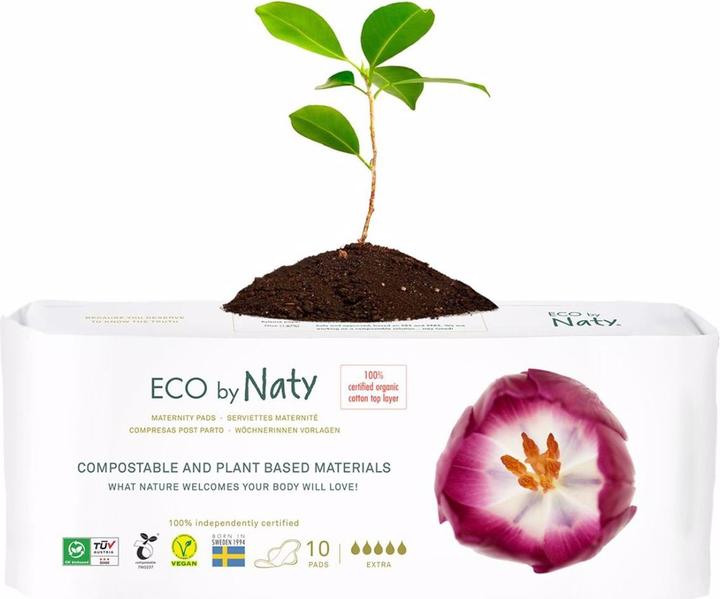 Produktbild Naty Maternity Pads (10 x, Wochenbettbinden)