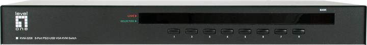 Actual product image LevelOne KVM Switch