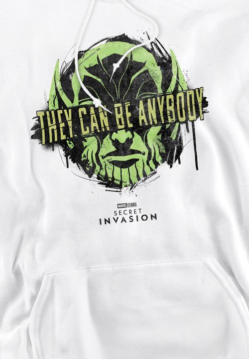 Immagine prodotto Secret Invasion Anybody Felpa con Cappuccio Uomo (S)