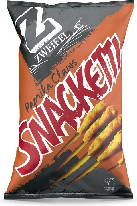 Zweifel Chips Snacketti Paprika Artigli 75 g (100 g)