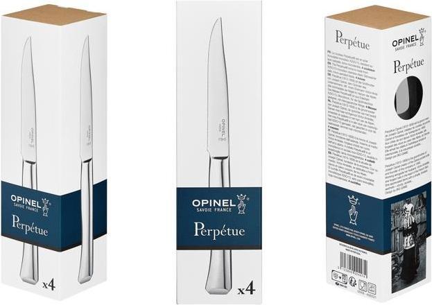 Actual product image Opinel Perpetue Box 4 knives, stainless steel, polished (4 Piece, Knife)