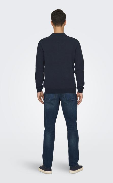 Immagine prodotto Only & Sons Onsmatteo Ls Zip Polo Noos (XS)