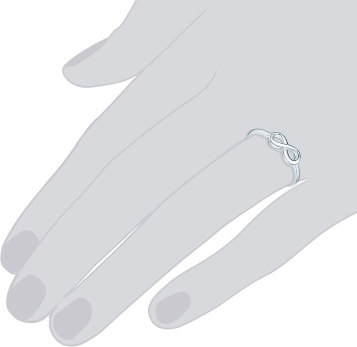 Produktbild Rafaela Donata Damen Infinity Sterling Silber silber - 4184 (56, 925 Silber)