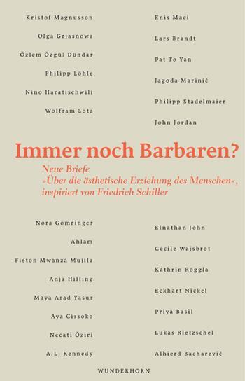 Produktbild Immer noch Barbaren? (Deutsch, Aya Cissoko, Alhierd Bacharevič, Necati Öziri, Kathrin Röggla, Maya Arad Yasur, 2019)