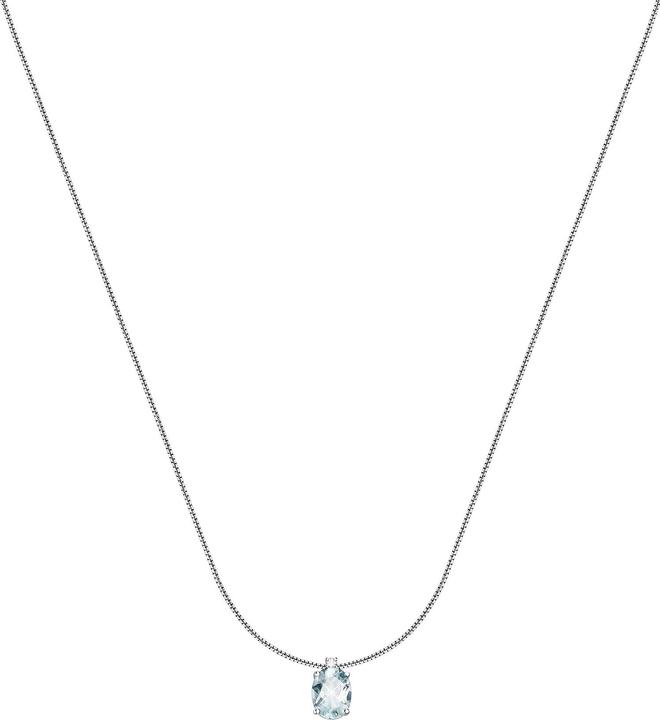 Christ Kette (585er Weissgold)