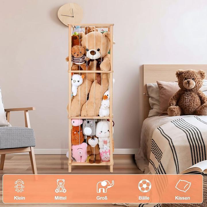Image du produit Milkii Étagère de rangement pour peluches/ jouets