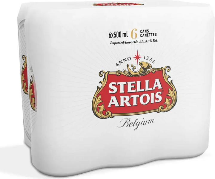 Produktbild Stella Artois Lagerbier (6 x 50 cl)