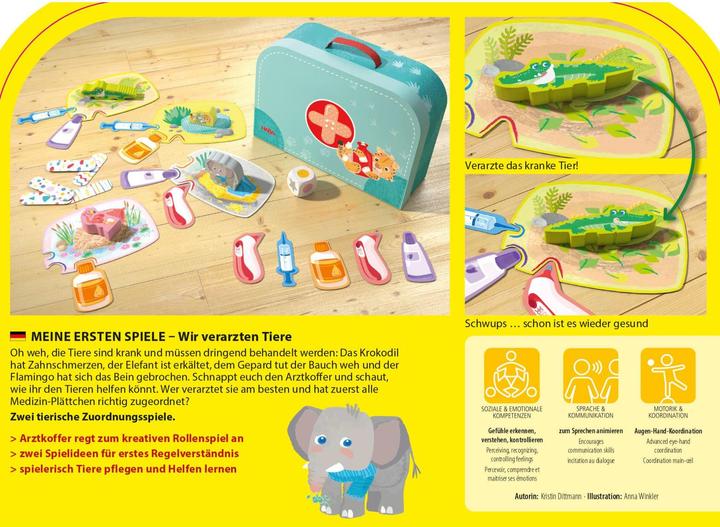 Produktbild Haba Meine ersten Spiele - Wir verarzten Tiere (Deutsch)