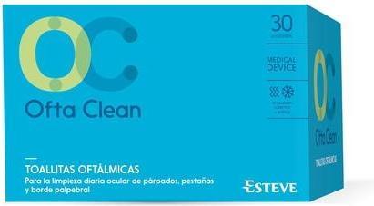 Image du produit Esteve Oftaclean Lingettes à usage unique 30 lingettes (Chiffons de nettoyage)