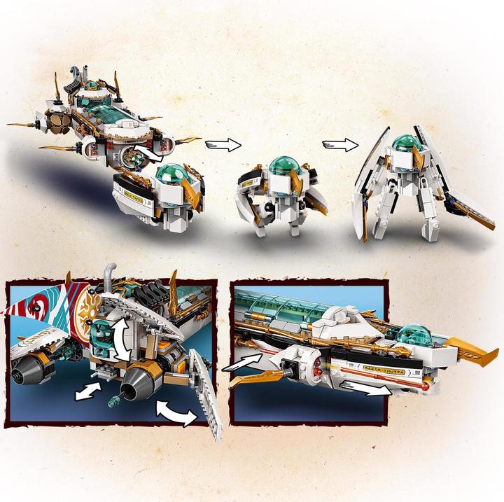 Produktbild LEGO Wassersegler (71756, LEGO Ninjago)