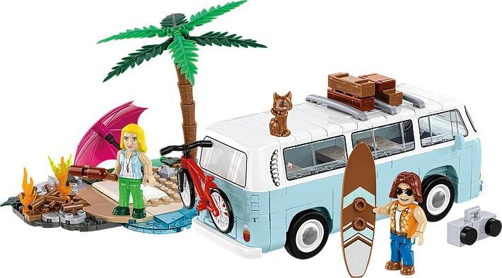 Produktbild Cobi VOLKSWAGEN T2A KOMBI SCALE 1:35 302 PCS / 2 FIG / CAT