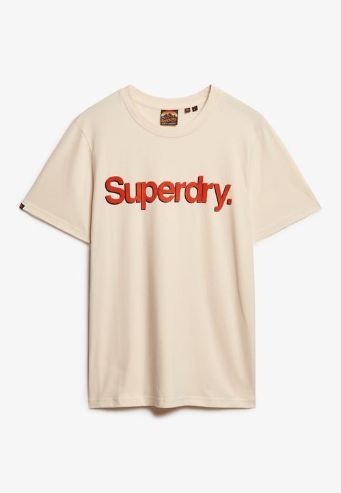 Actual product image Superdry Classic Core Logo Shadow Tee (L)