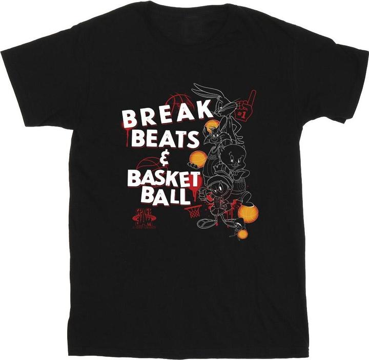 Space Jam Break Beats & Basketball TShirt (M)