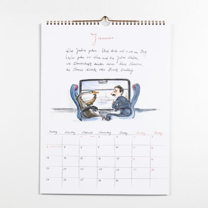 Produktbild Rilke:Rilke-Kalender 2025 - Wandkalend (Deutsch)